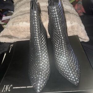 INC stud ankle boots size 9 never worn